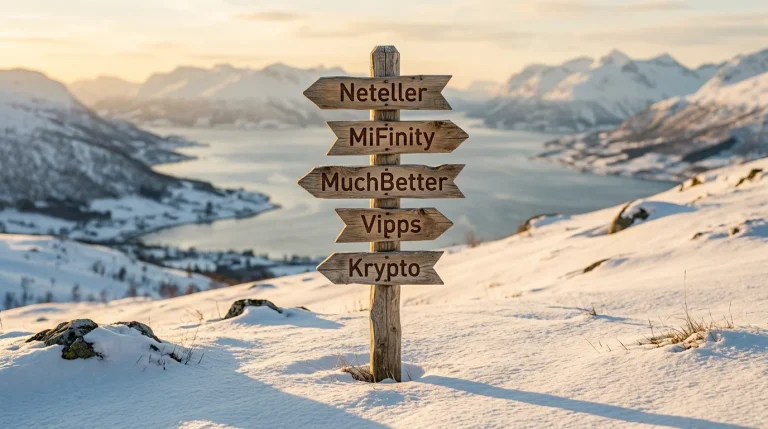 Alternativer til Skrill for norske bettere — Neteller, MiFinity, MuchBetter, Vipps og kryptobetalinger i 2026
